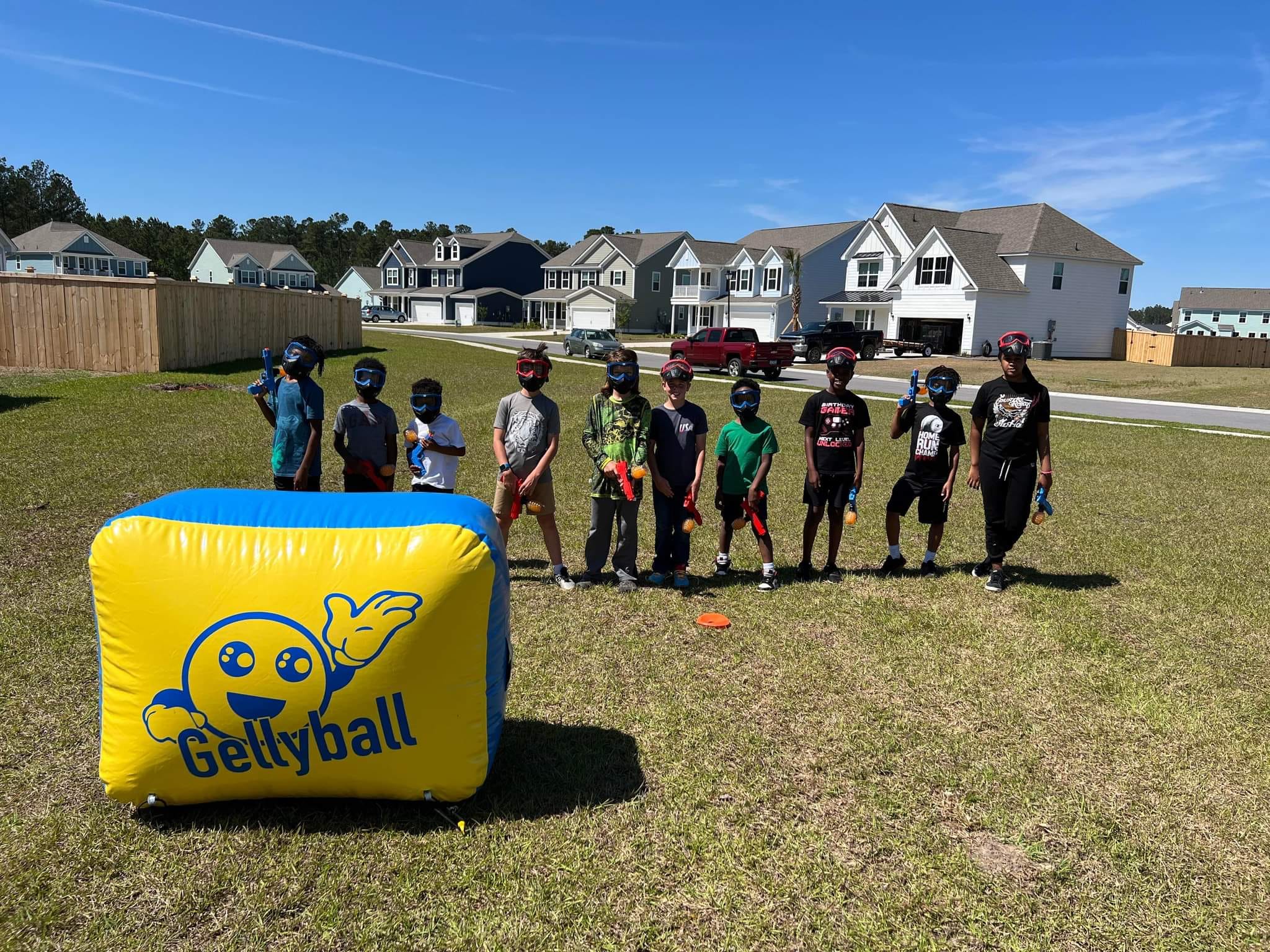 Kids Birthday Party Gellyball Fun